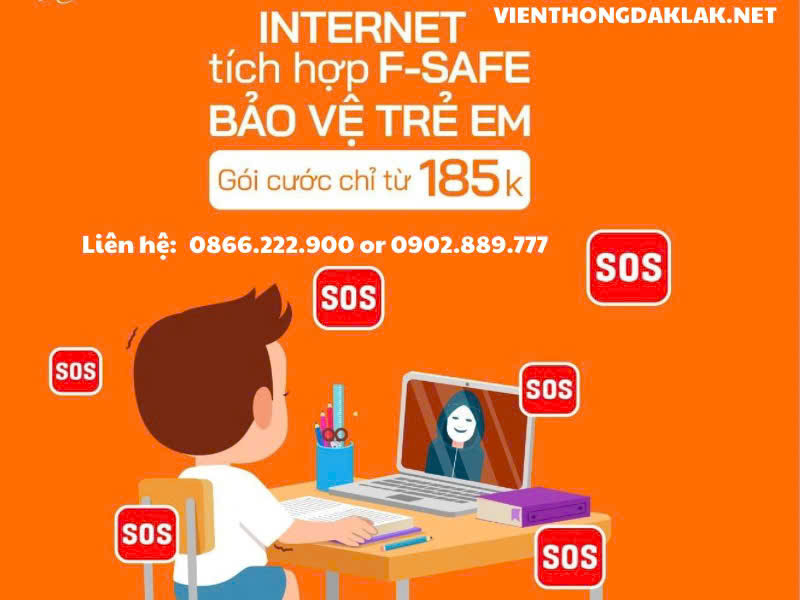 F-safe - Giải pháp thông minh giám sát trẻ em trên internet phù hợp với nhiều đối tượng sử dụng